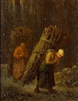 Millet: Rőzsehordó asszonyok